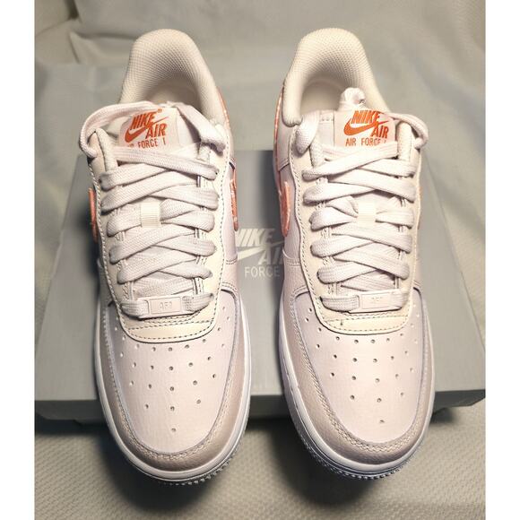 New Women’s Nike Air Force 1 Pink Sneakers Size 7.5 - Picture 2 of 7